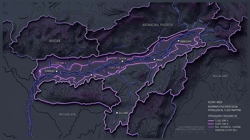 Brahmaputra Hydrological Flood Cycle